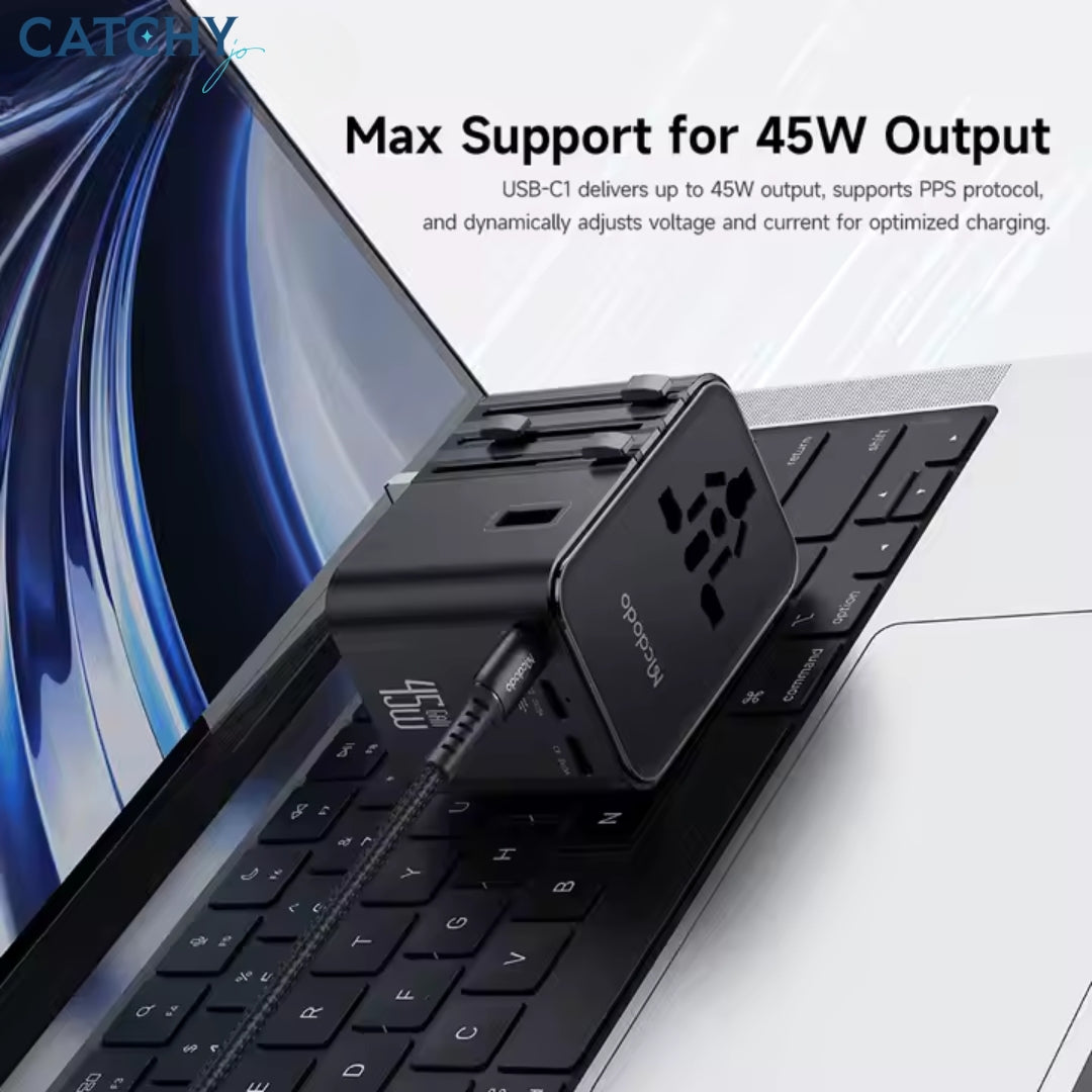 MCDODO 327 International Travel Charger (45W)