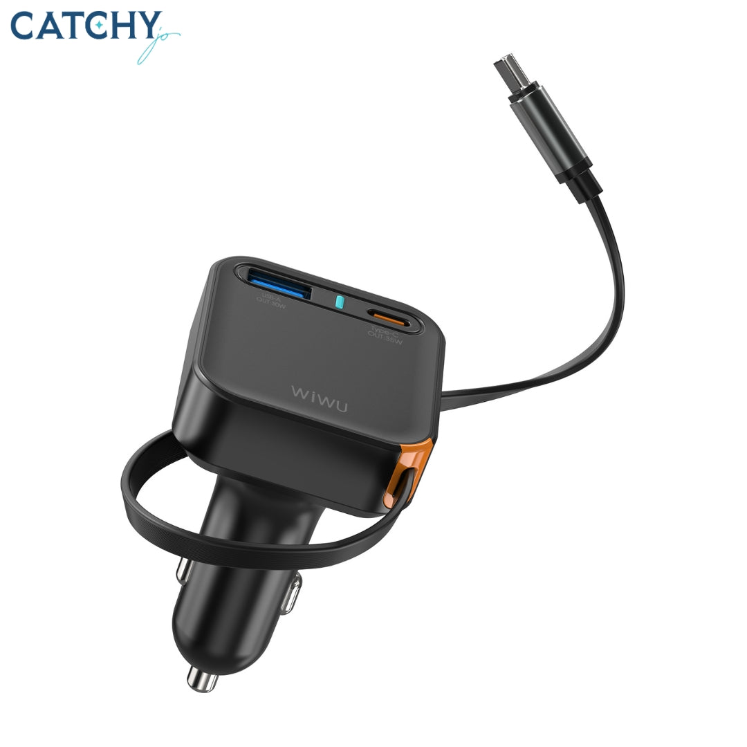 WiWU Wi-CC033 Helix A+C Fast Car Charger (65W)