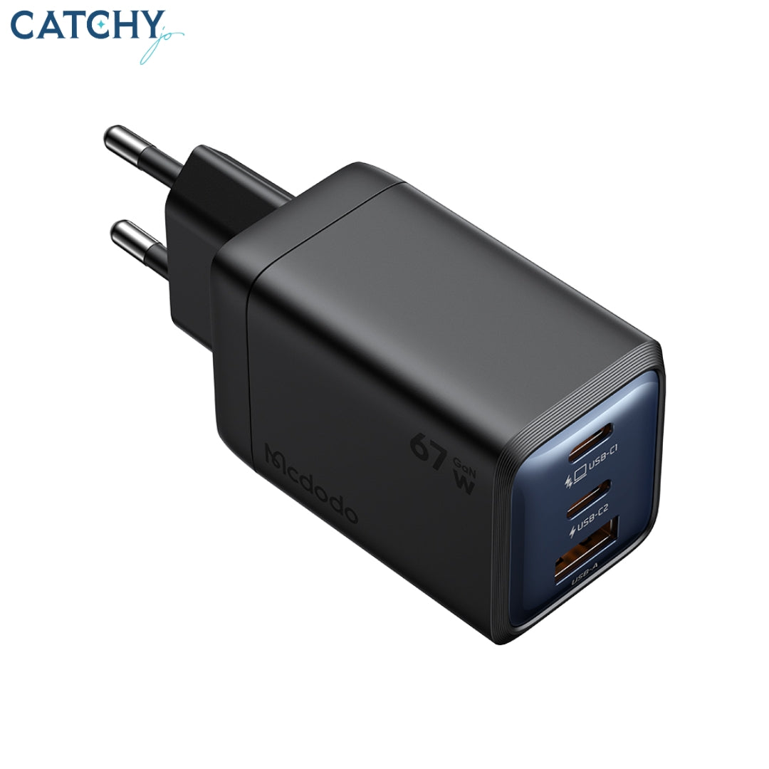 MCDODO 3 Ports Ultimate Mini GaN Charger (67W)