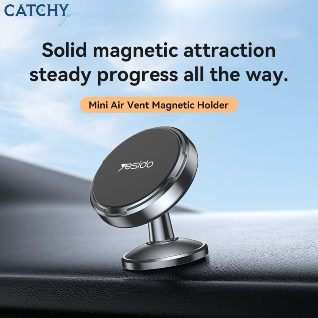 YESIDO C215 360 Rotation Magnetic Suction Car Phone Holder