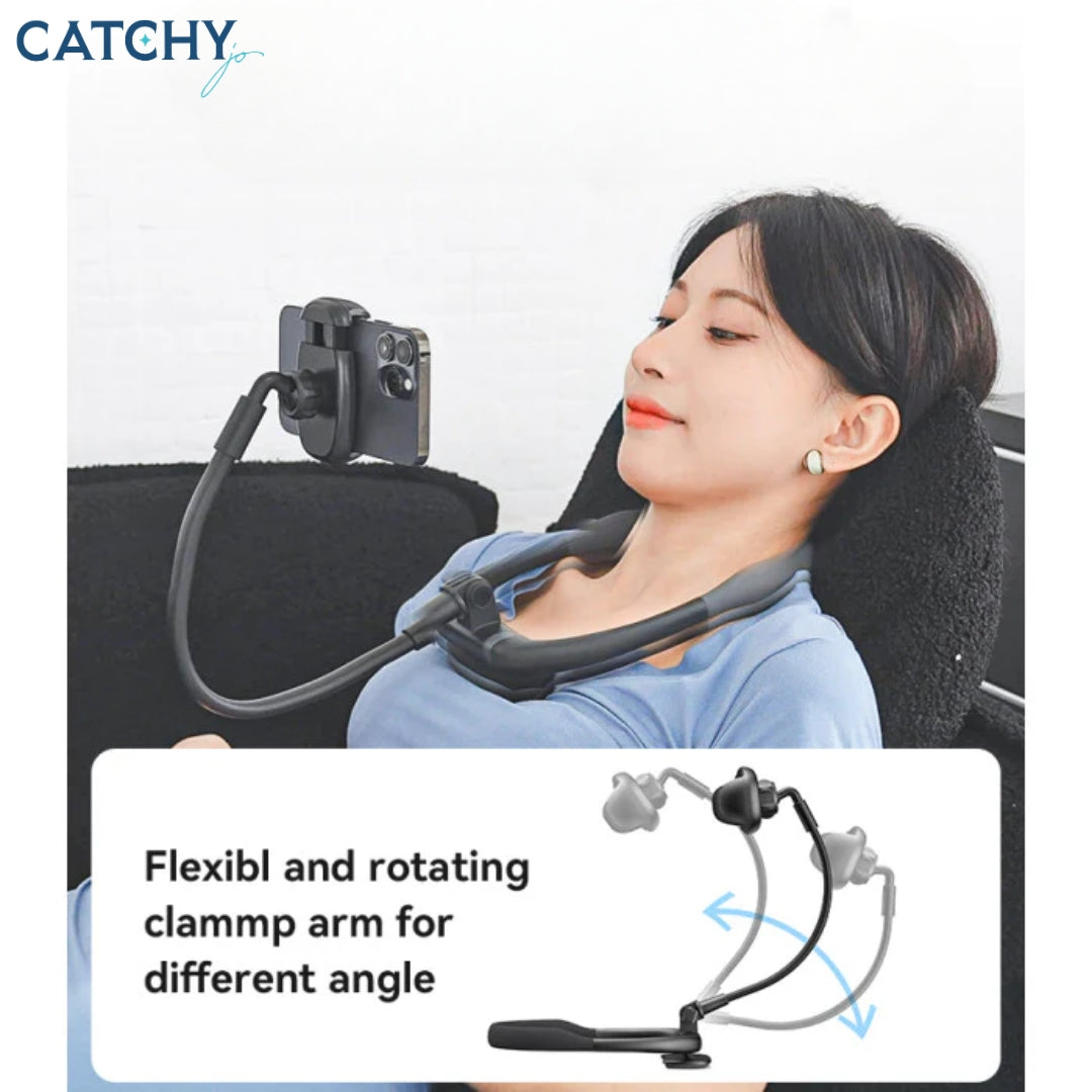 YESIDO C291 Magnetic Silicone Necklace Phone Holder