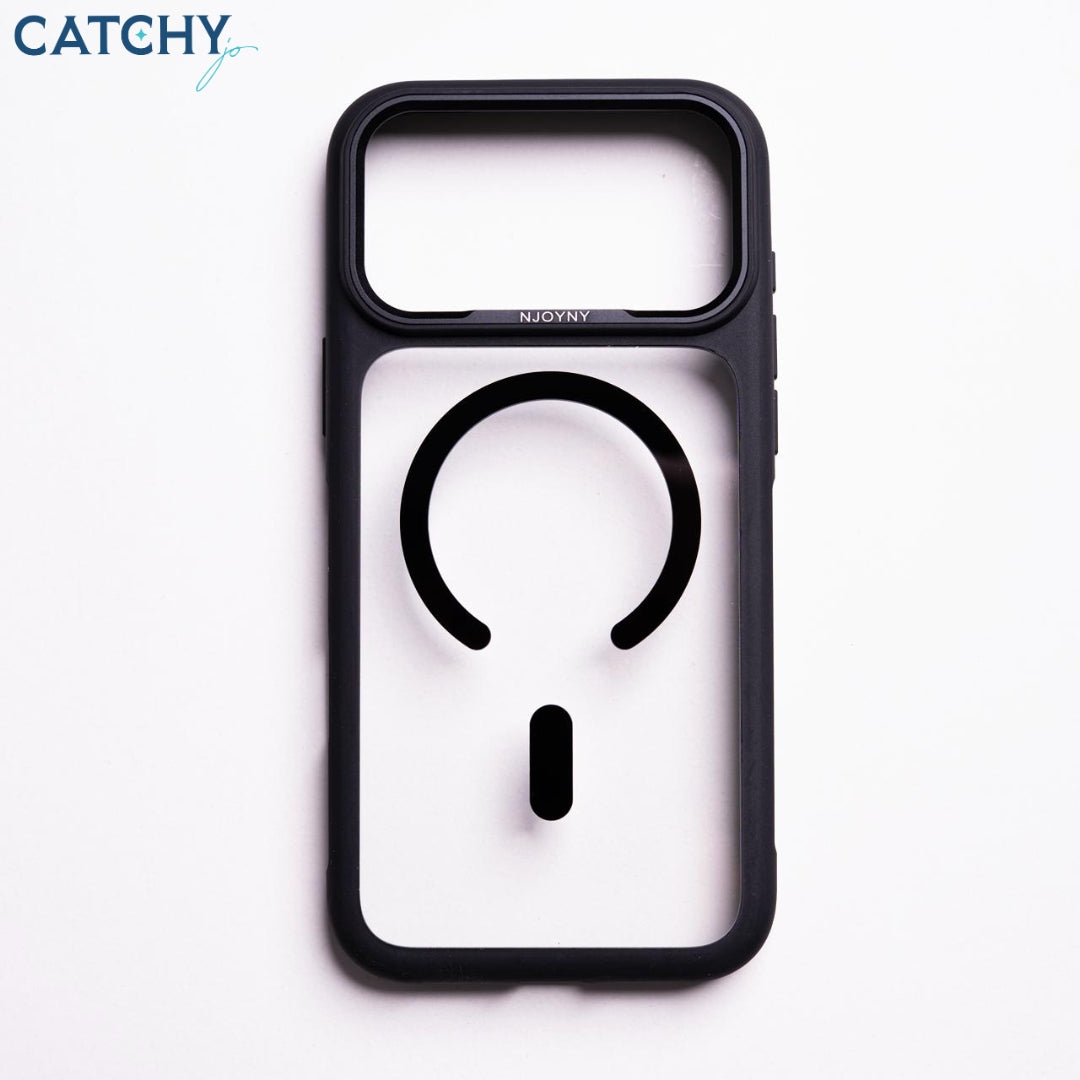 NJOYNY iPhone Luxury Plain MagSafe Case