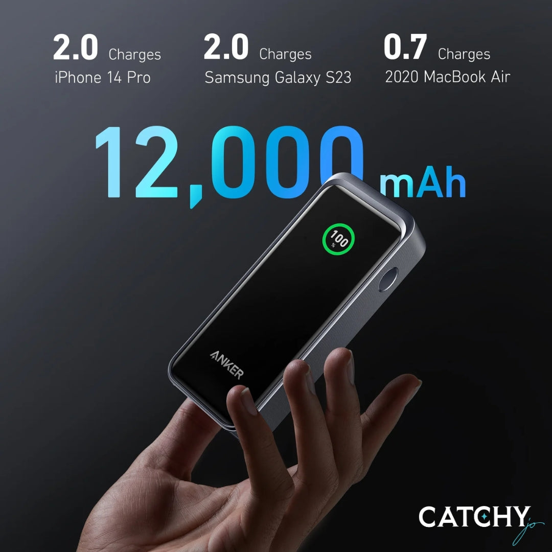 Anker Prime Smart Display Power Bank 130W (12000mAh)