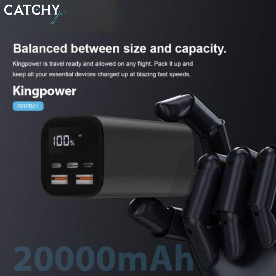 ROCKROSE Kingpower Power Bank Fast Charging (20000mAh)