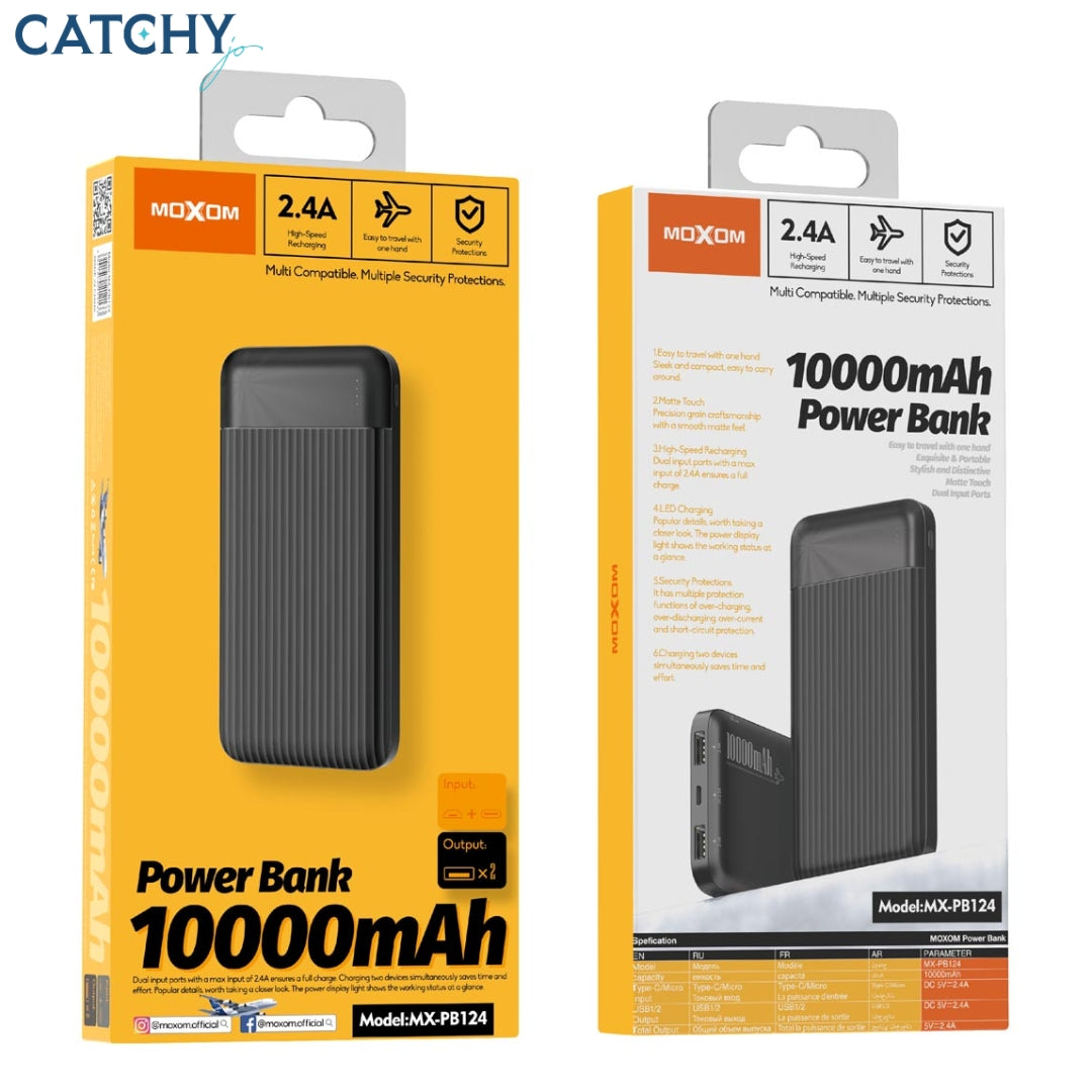 Moxom MX-PB124 LED Powerbank (10000mAh)