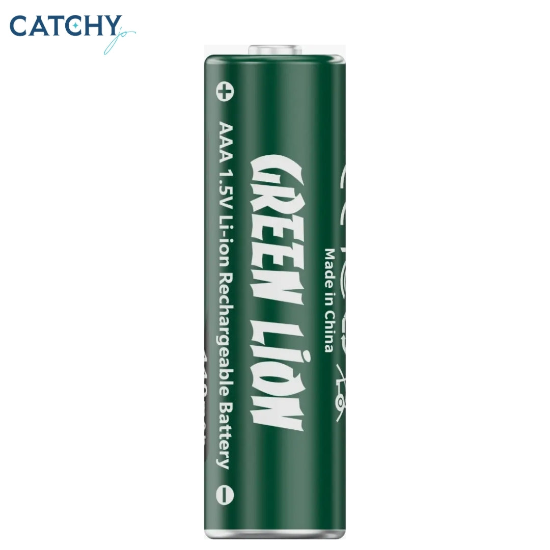Green Lion RECHARGEABLE 4*AA + 4*AAA Battery Dock USB-C