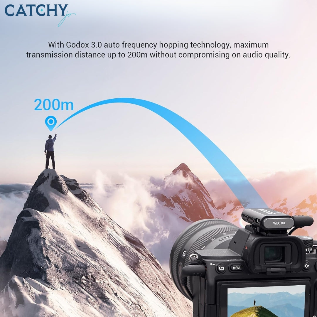 GODOX Kit2 Wireless Lavalier Microphone