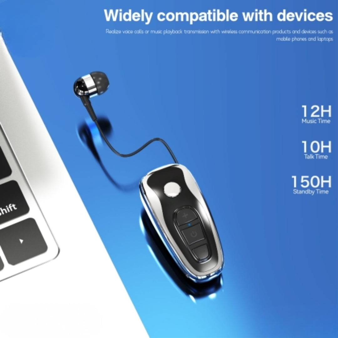 Moxom MX-WL86 Business Collar Clip Wireless Headset