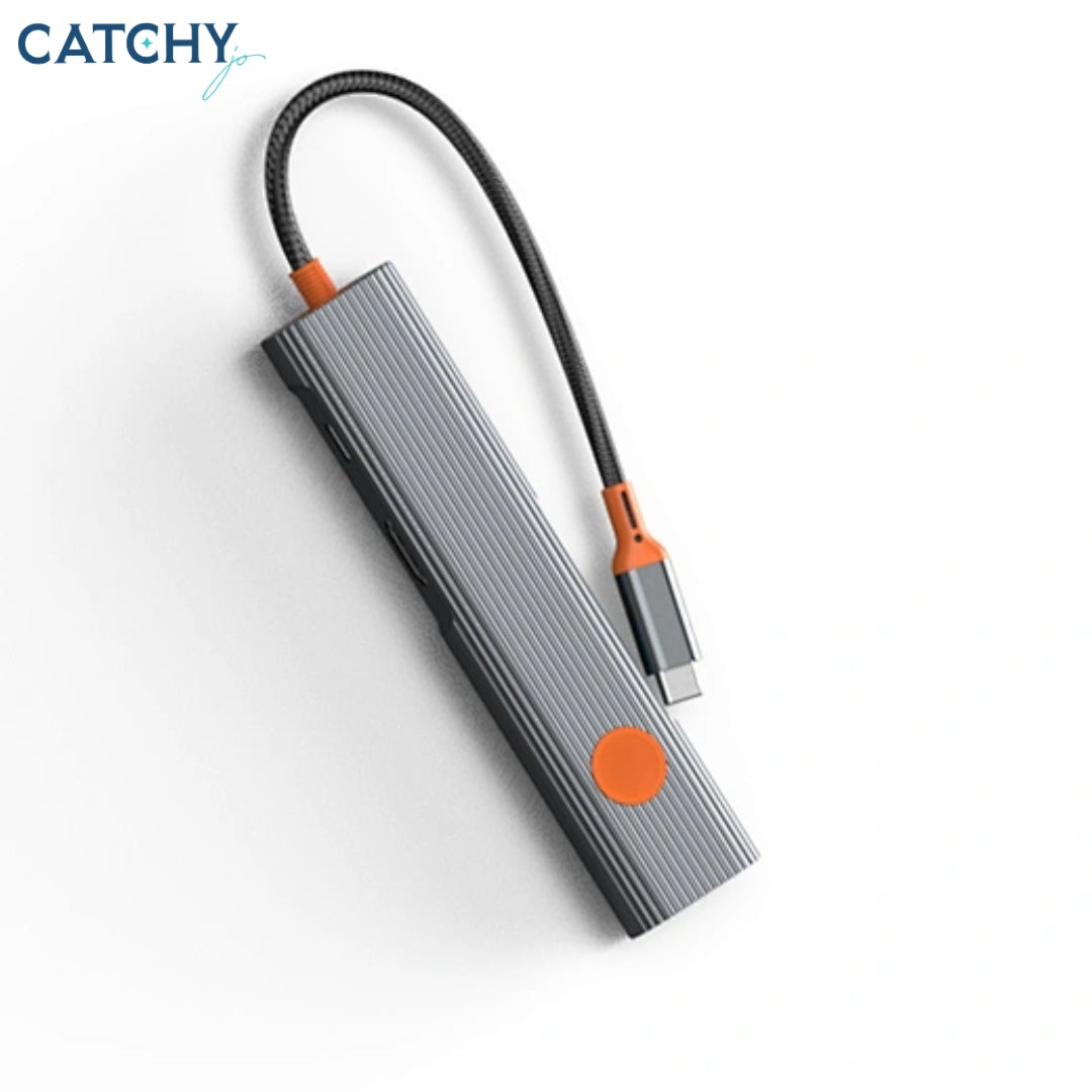 WiWU Wi-HB005 5 in 1 Travelling USB-C Hub