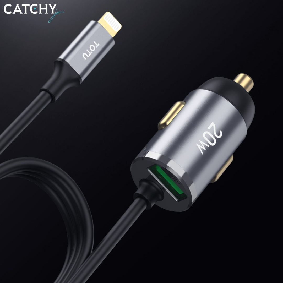TOTU DCCPD-012 Series Fast Car Charger With Cable