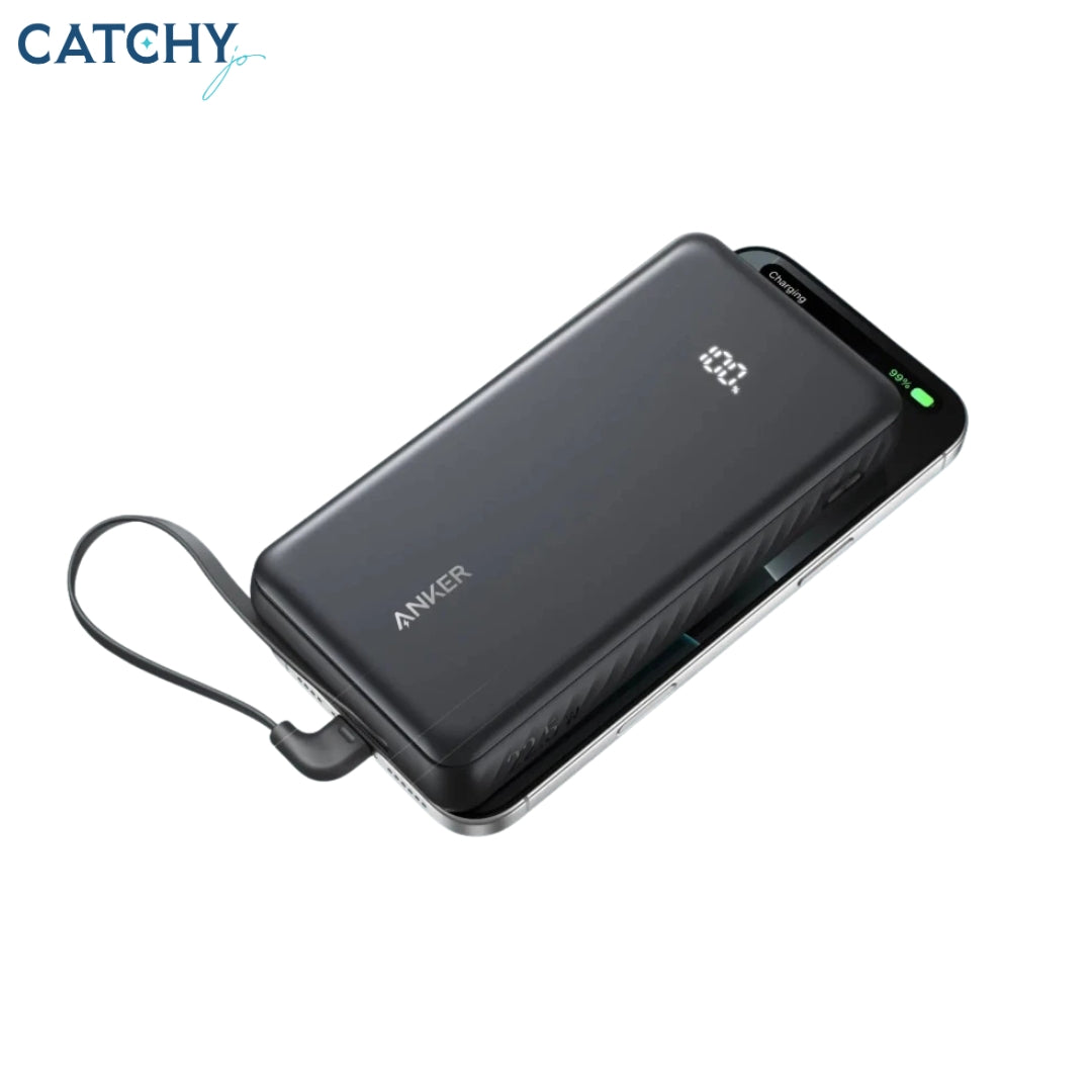 Anker Zolo Powerbank With Built-in USB-C Cable (20000mAh)