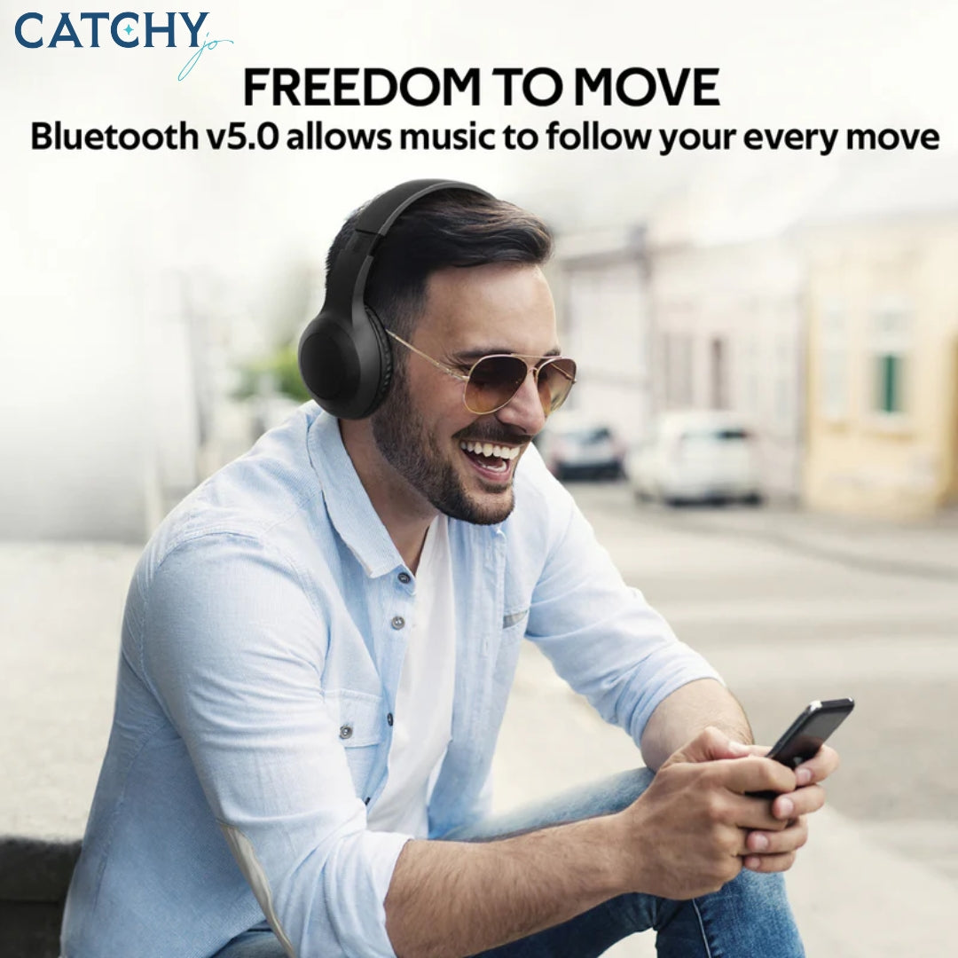 PROMATE LaBoca Deep Bass Over-Ear Wireless Headset