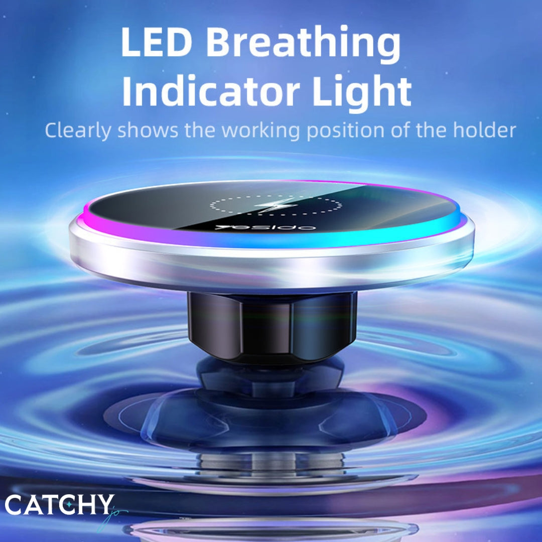 YESIDO C292 Fast Charging Wireless Car Phone Holder (15W)