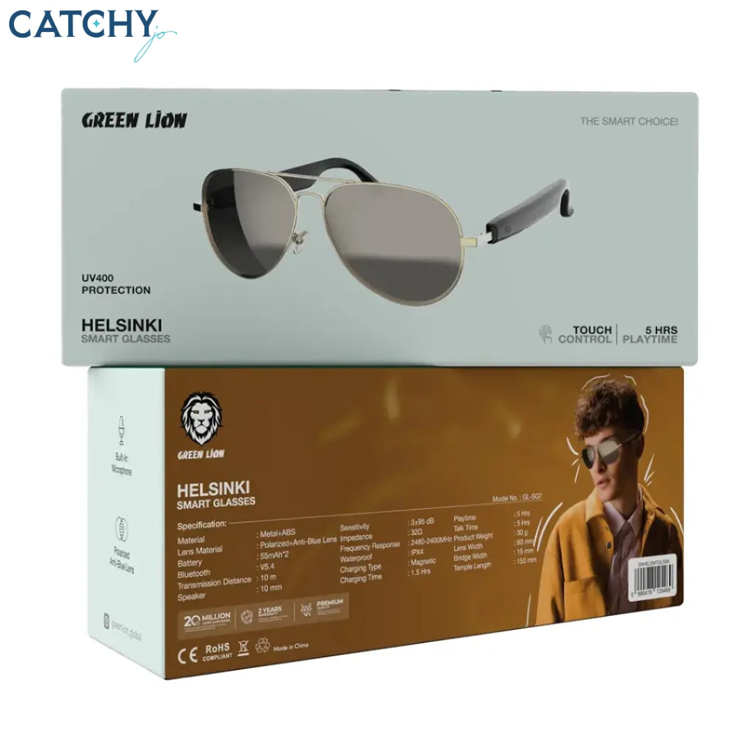 Green Lion Helsinki Smart Glasses