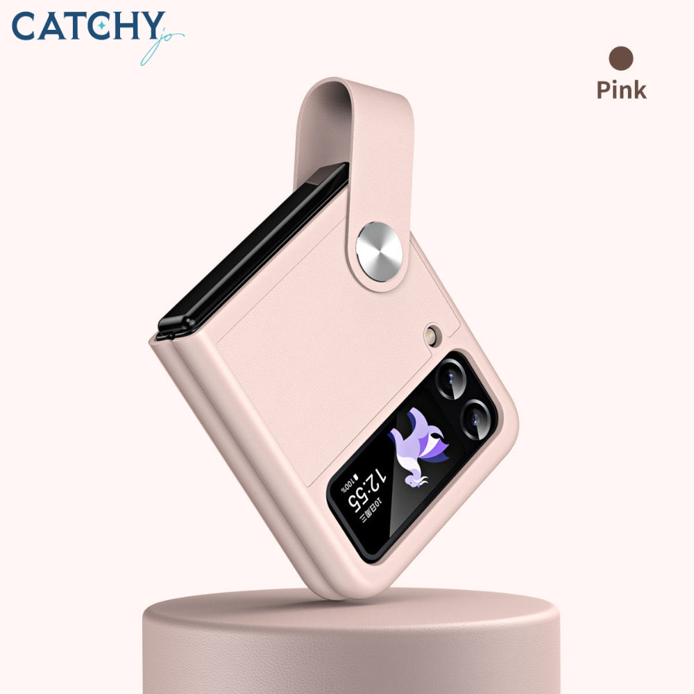 Samsung Z Flip Leather Case