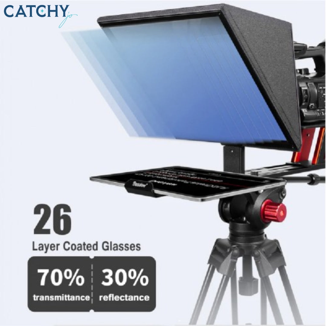 Desview TP150 15" Portable Teleprompter With Remote Control