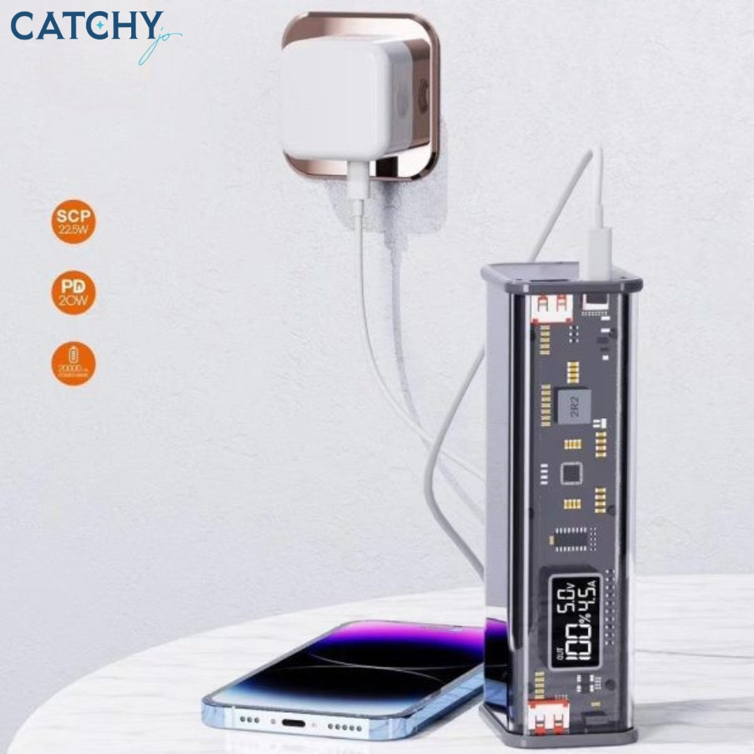 Moxom MX-PB86 Transparent Power Bank (20000mAh)