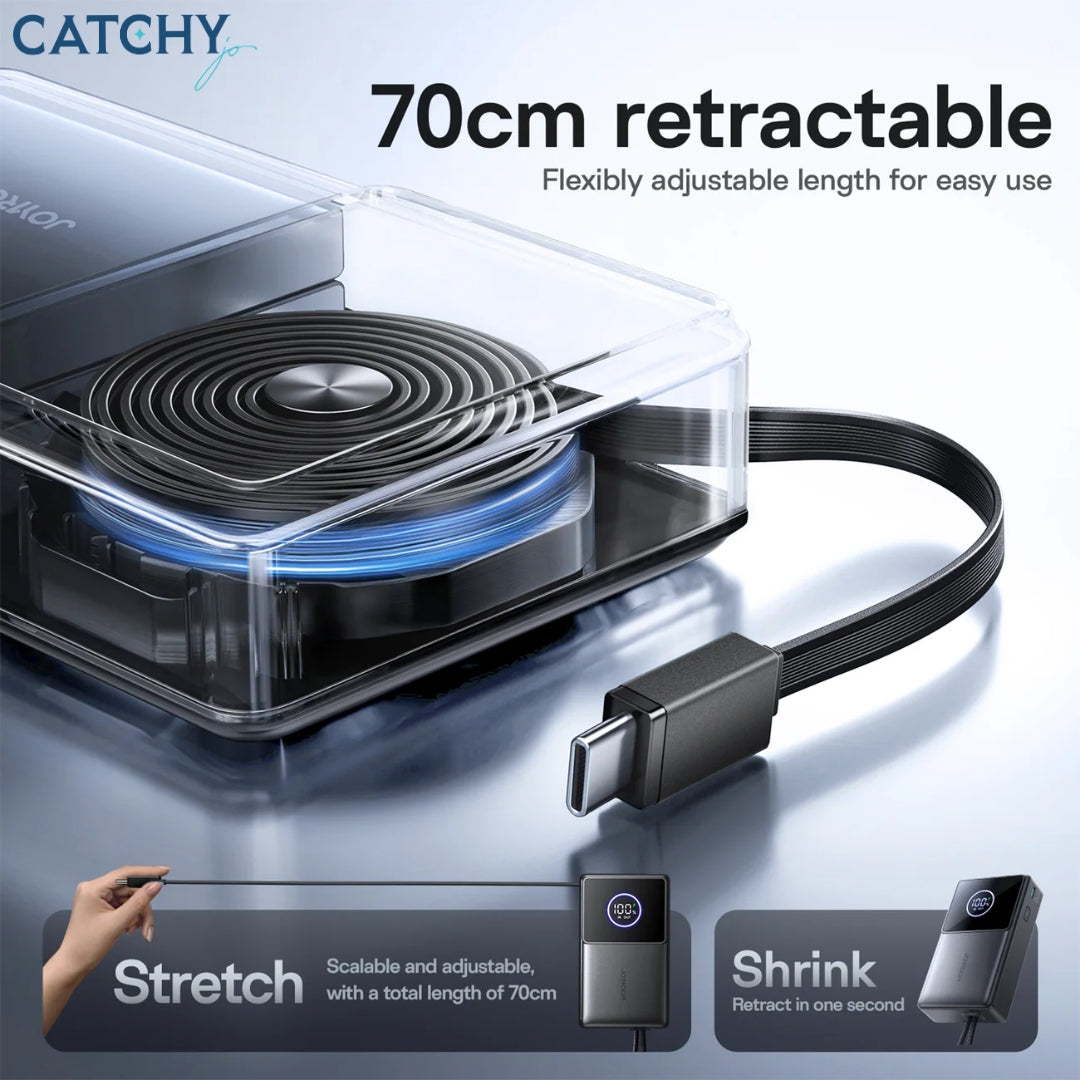 JOYROOM JR-PR1 Retractable Power Bank (10000mAh)