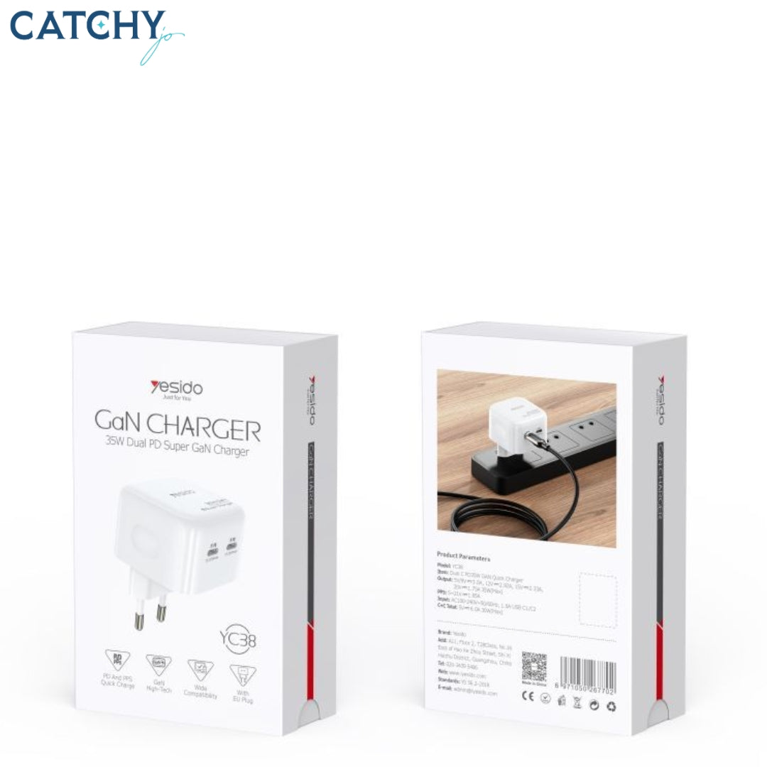YESIDO YC38 Charging Adapter (35W)
