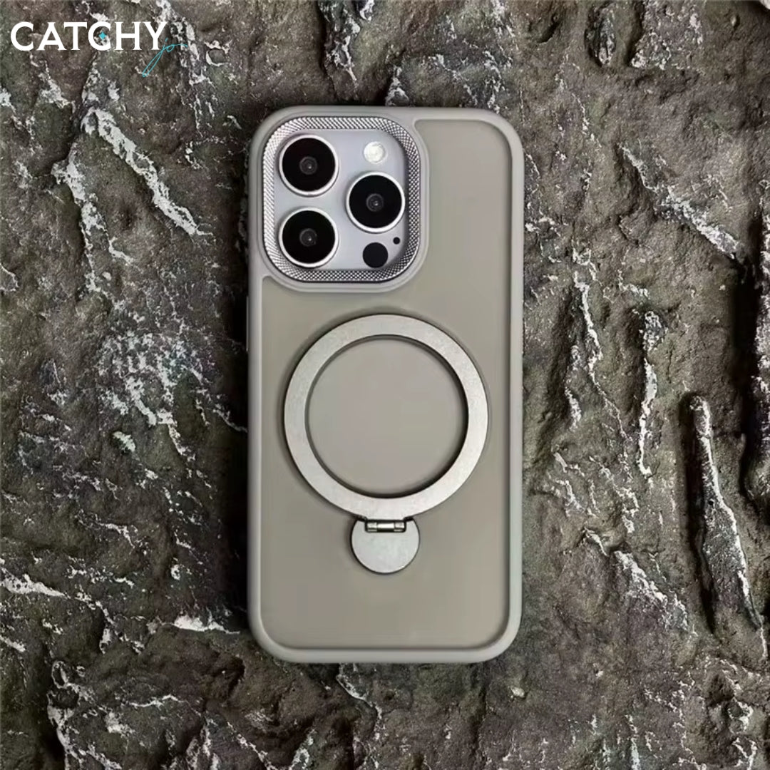 Rotating Holder Magnetic Charging iPhone Case