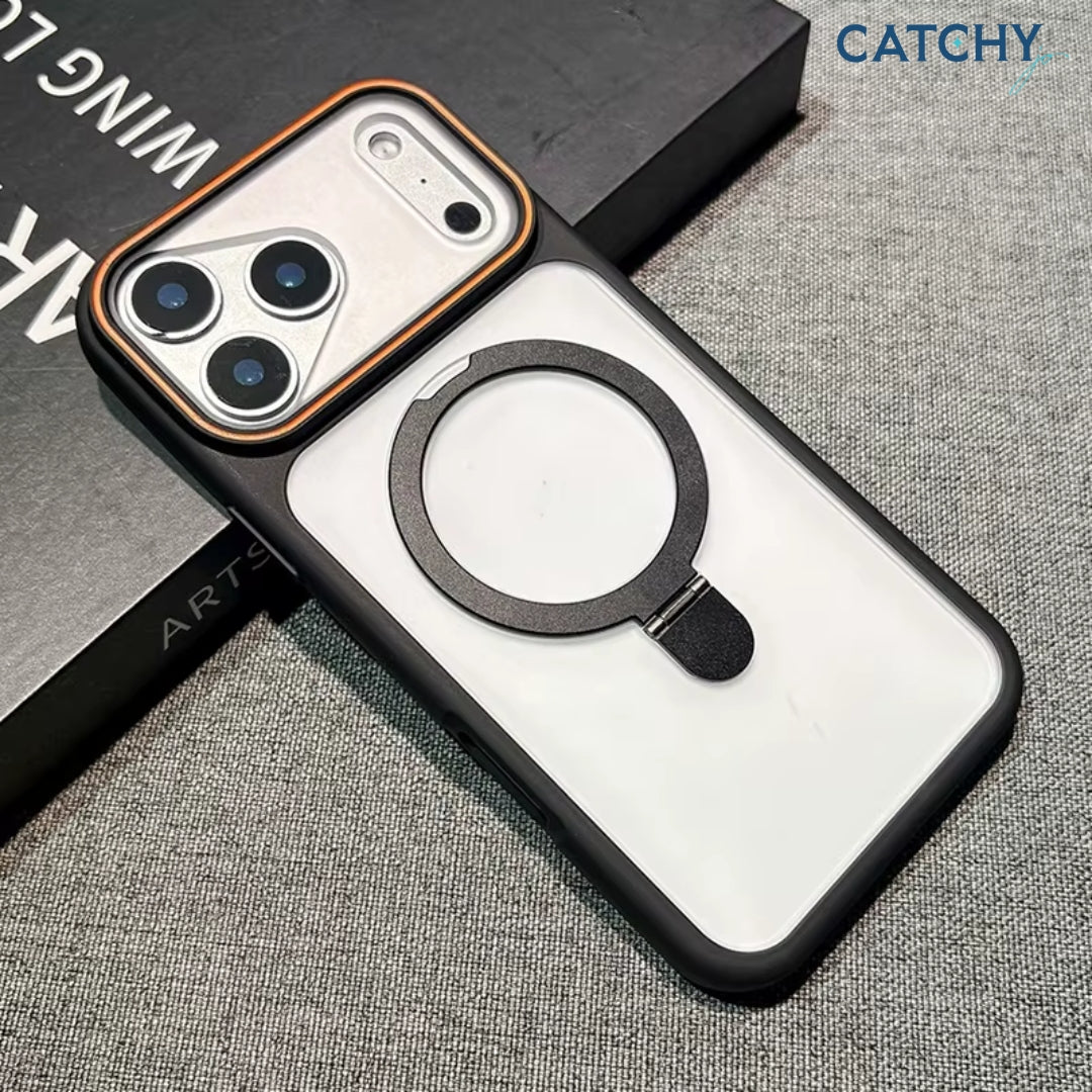 Clear Phone Case Bulk Shockproof With 360 Degree Ring Holder