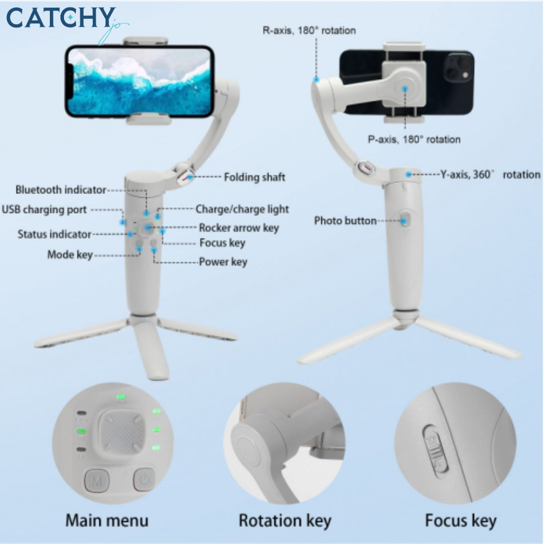 M1 3-Axis Merak One Smartphone Stabilizer