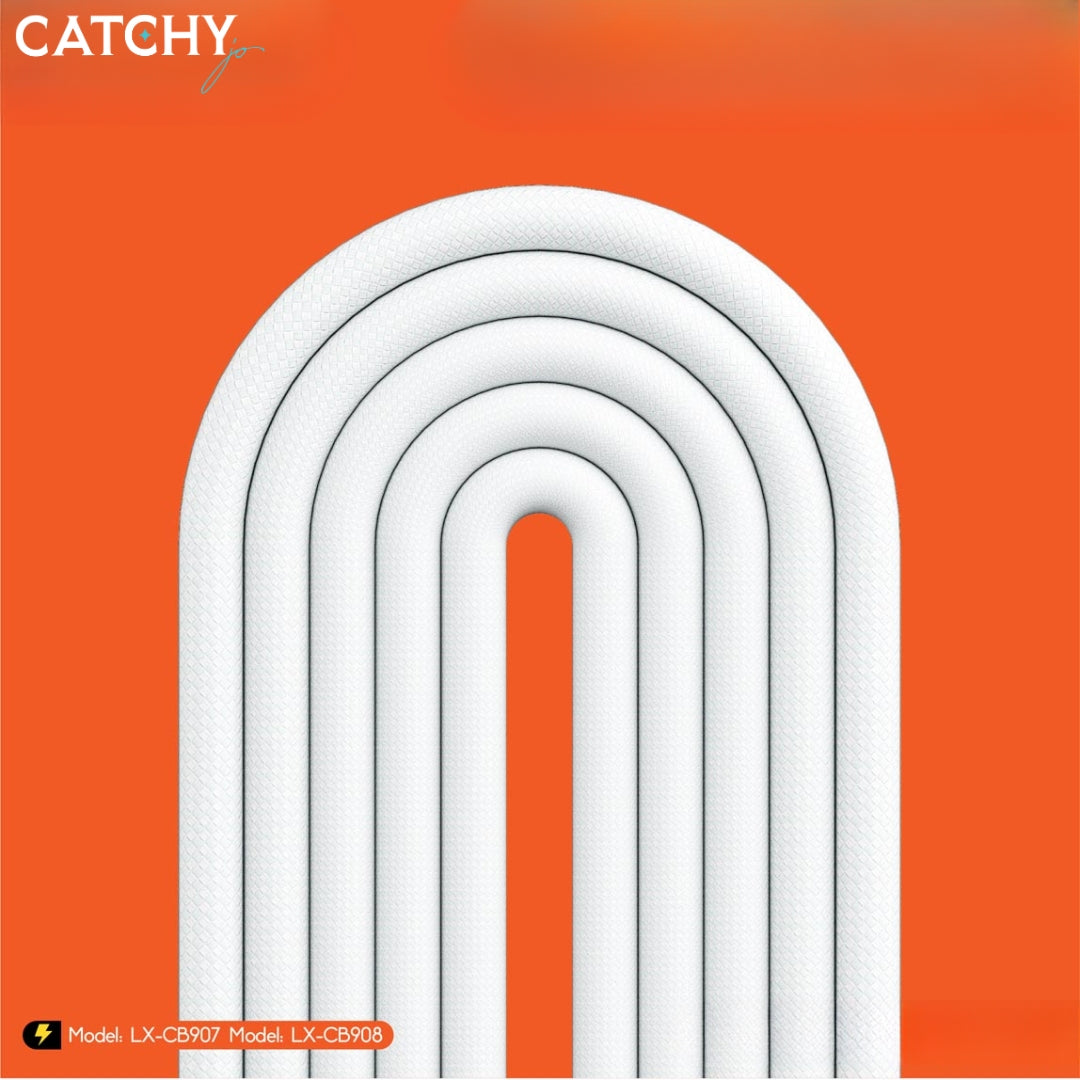 Moxom LX-CB907 Super Fast Nylon Fabric Type-C to Type-C Charging Cable 1M (240W)