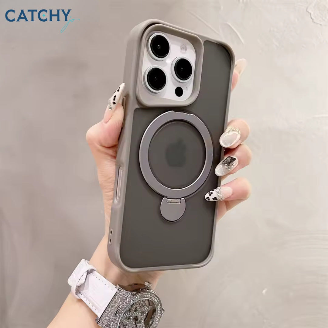 iPhone Luxury MagSafe Stand Case