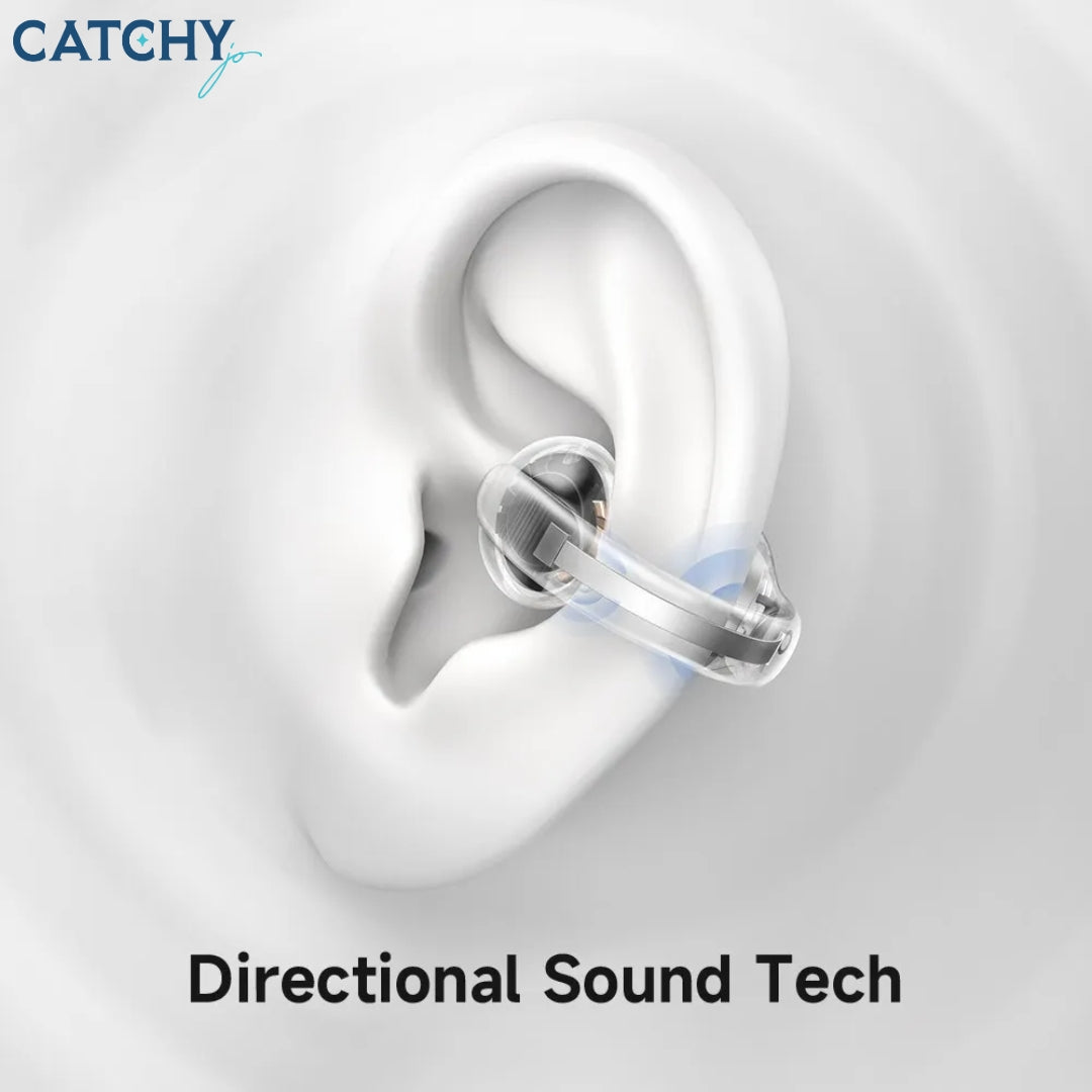 MCDODO Air O3 Clip-On Open-Ear Earbuds With LED Battery Display