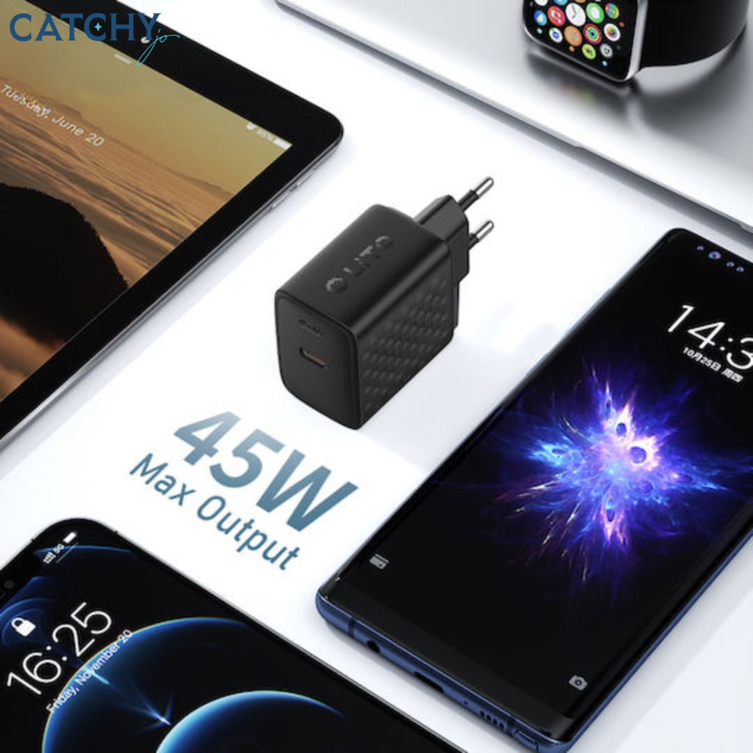 محول شحن LITO LC20 بمنفذ USB-C (45W)