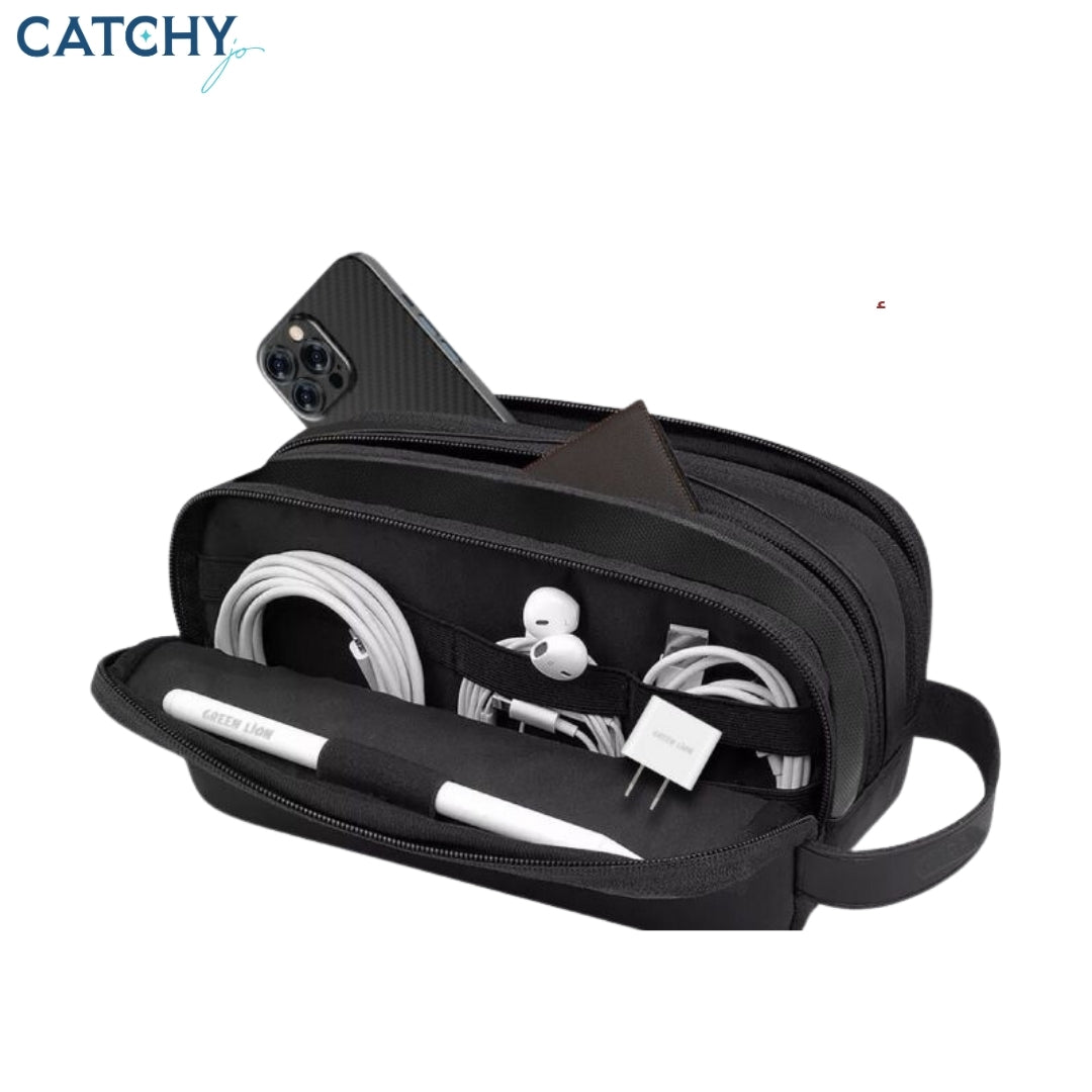 Green Lion Elegant Pouch