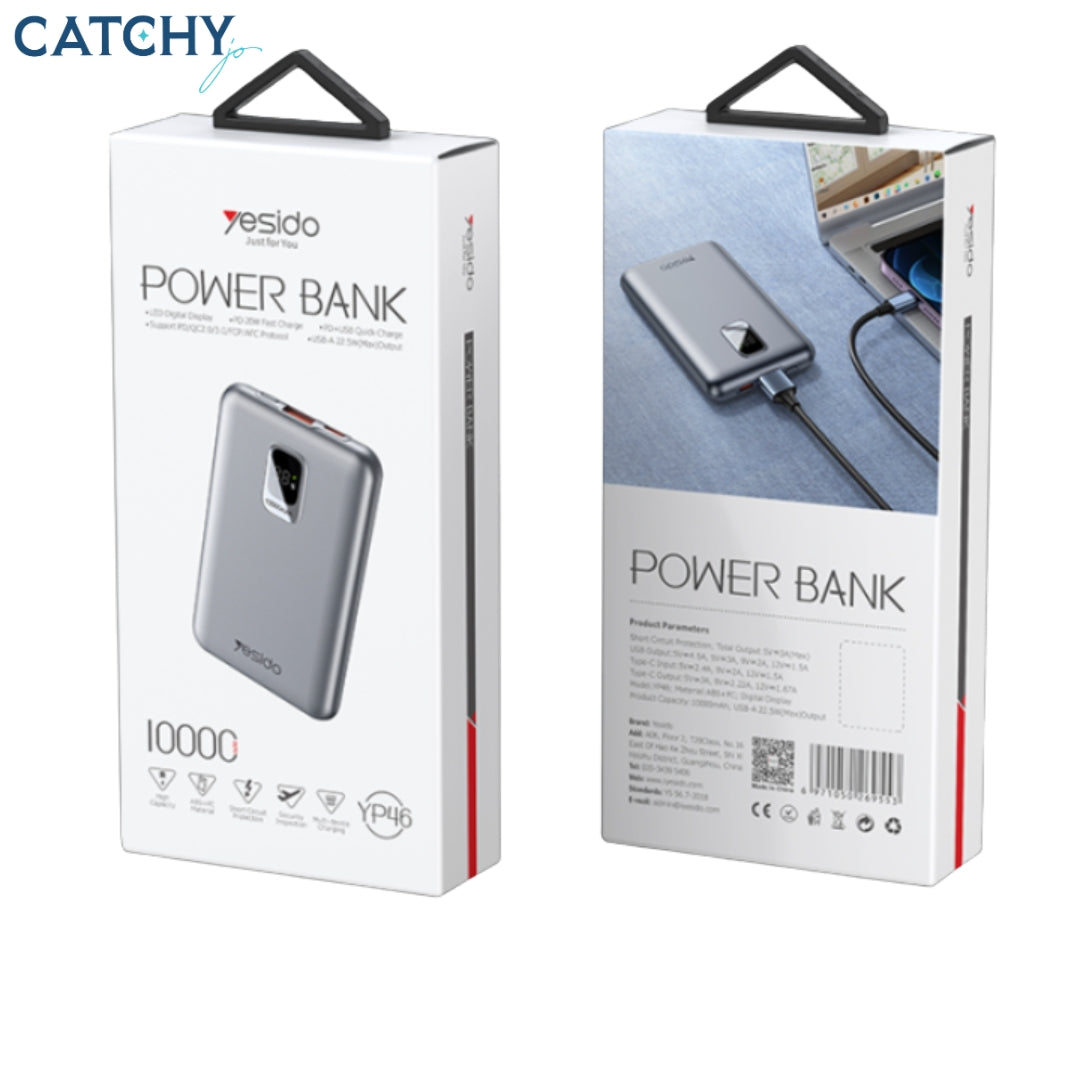 YESIDO YP46 Fast Charging MagSafe Battery Pack (10000mAh)