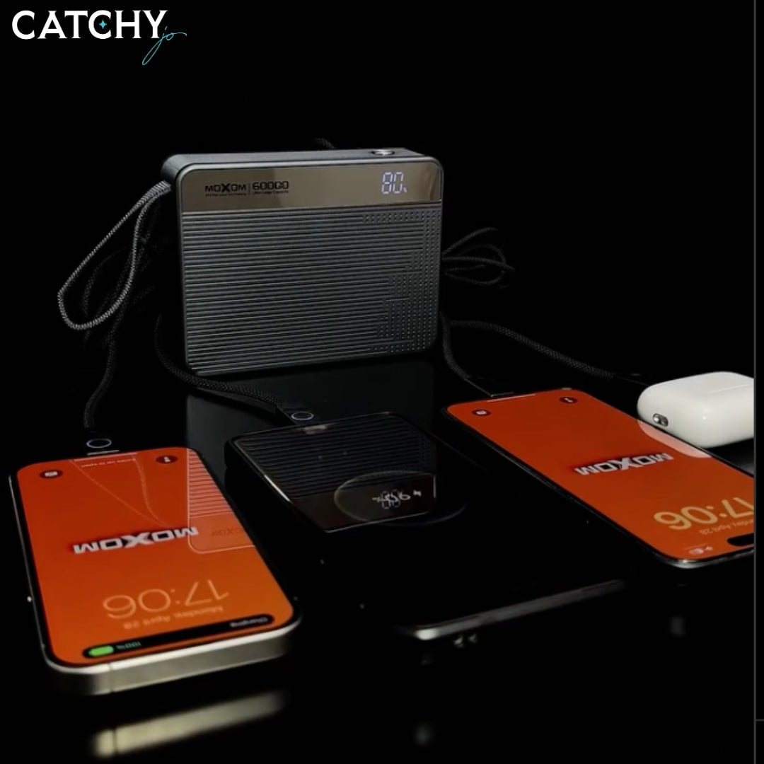 Moxom MX-PB177 llusion LCD Power Bank (60000mAh)