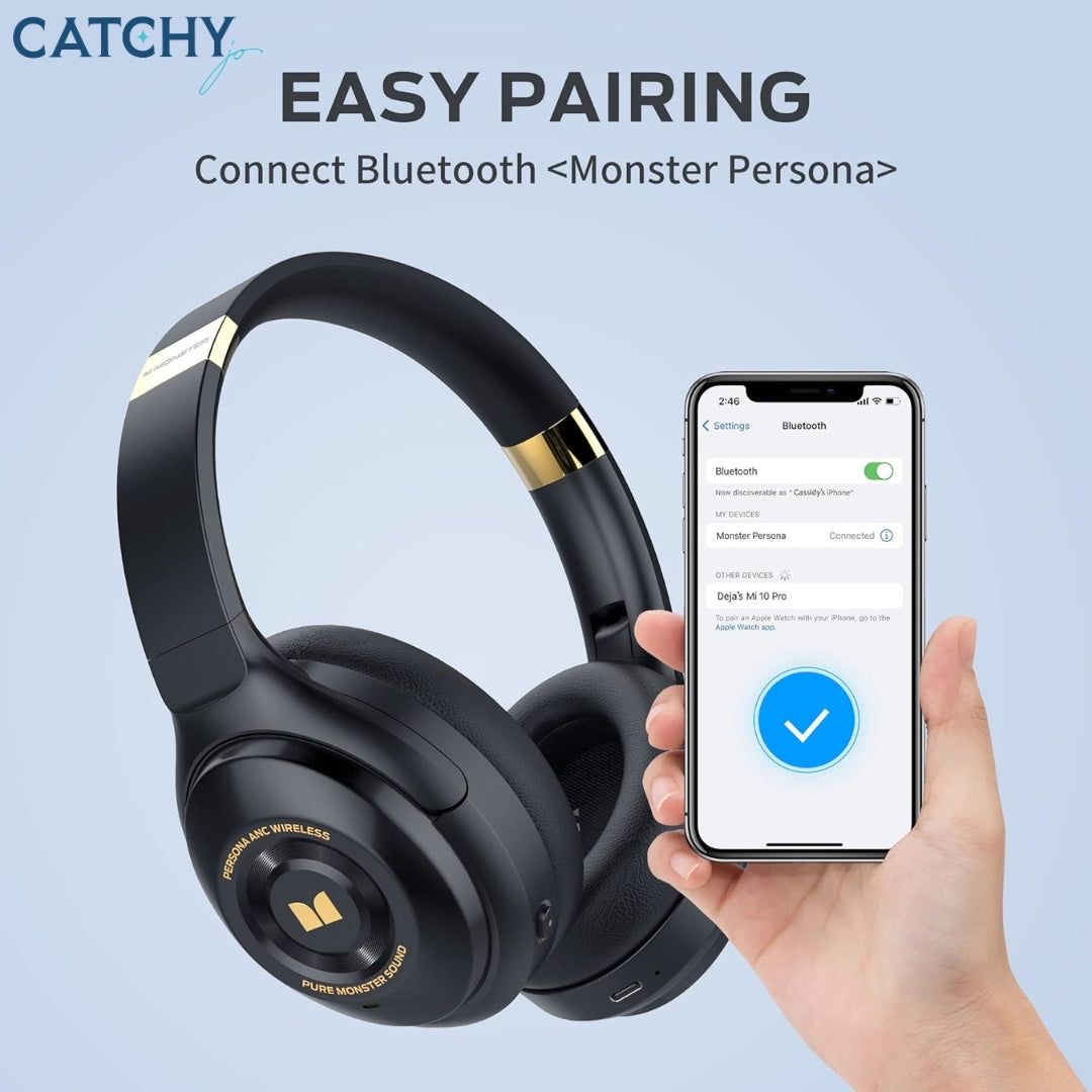 MONSTER MH31902 ANC Noise Cancelling Headset