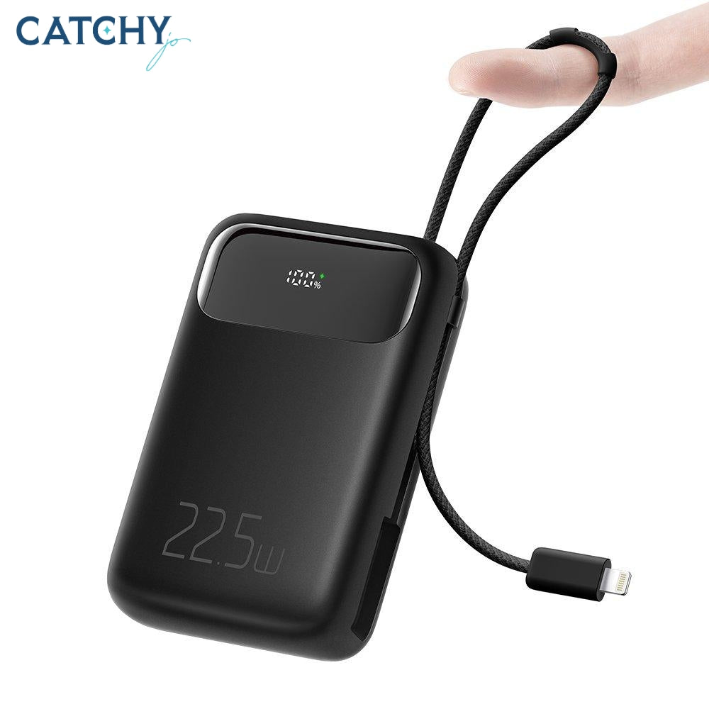 باور بانك MCDODO MC-3253 مع كابل لايتنينغ بسعة 10000mAh