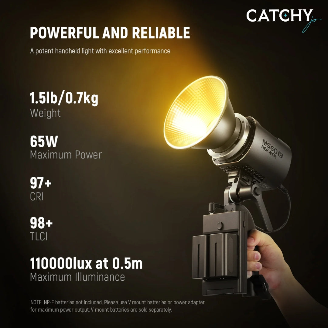 Neewer MS60B Bi-Color LED Monolight