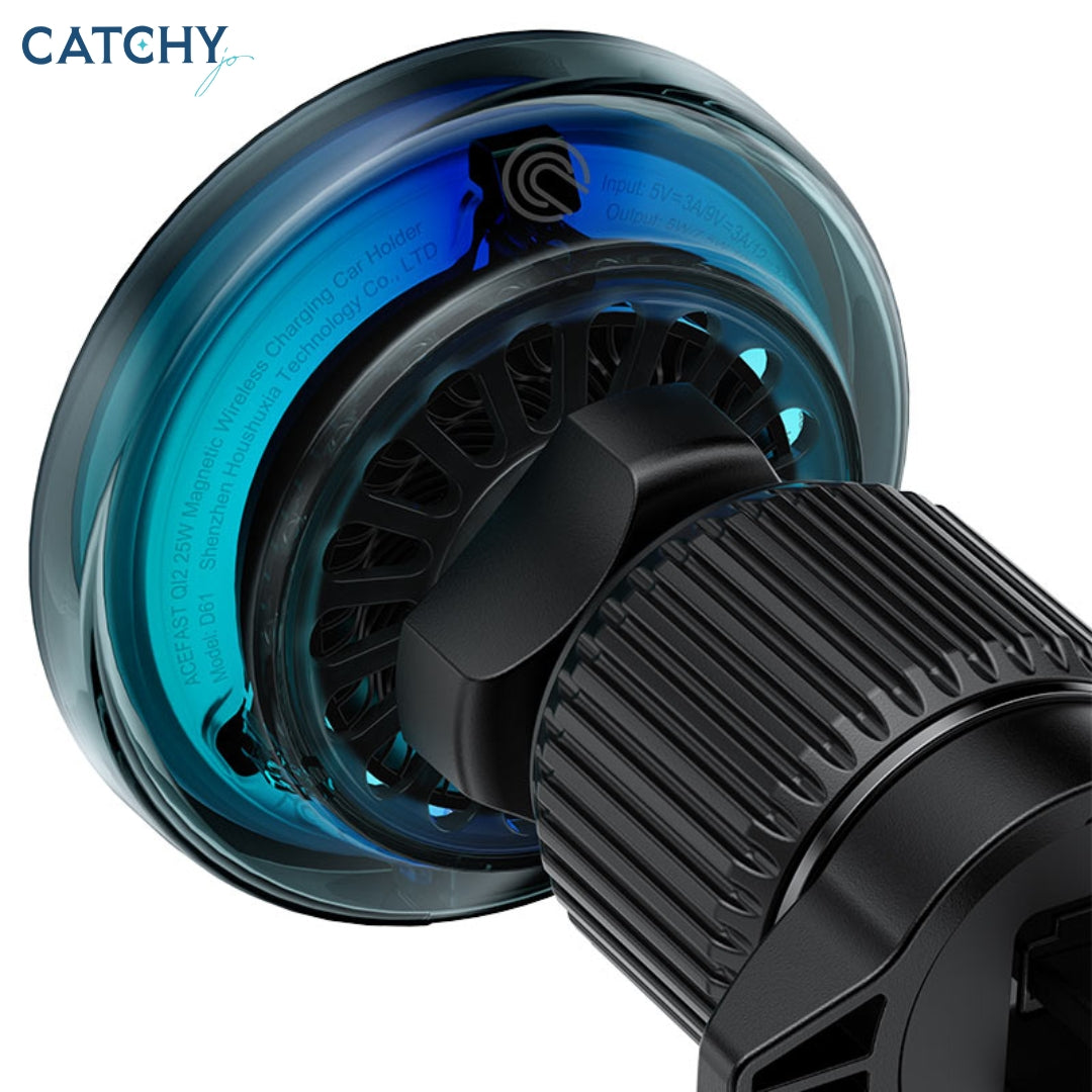 ACEFAST D61 Qi2 Magnetic Wireless Charging Car Holder