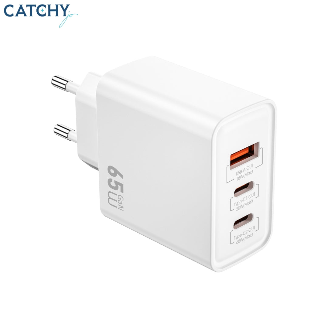 WiWU Wi-G005 Essen GaN Fast Charger Adapter (64W)