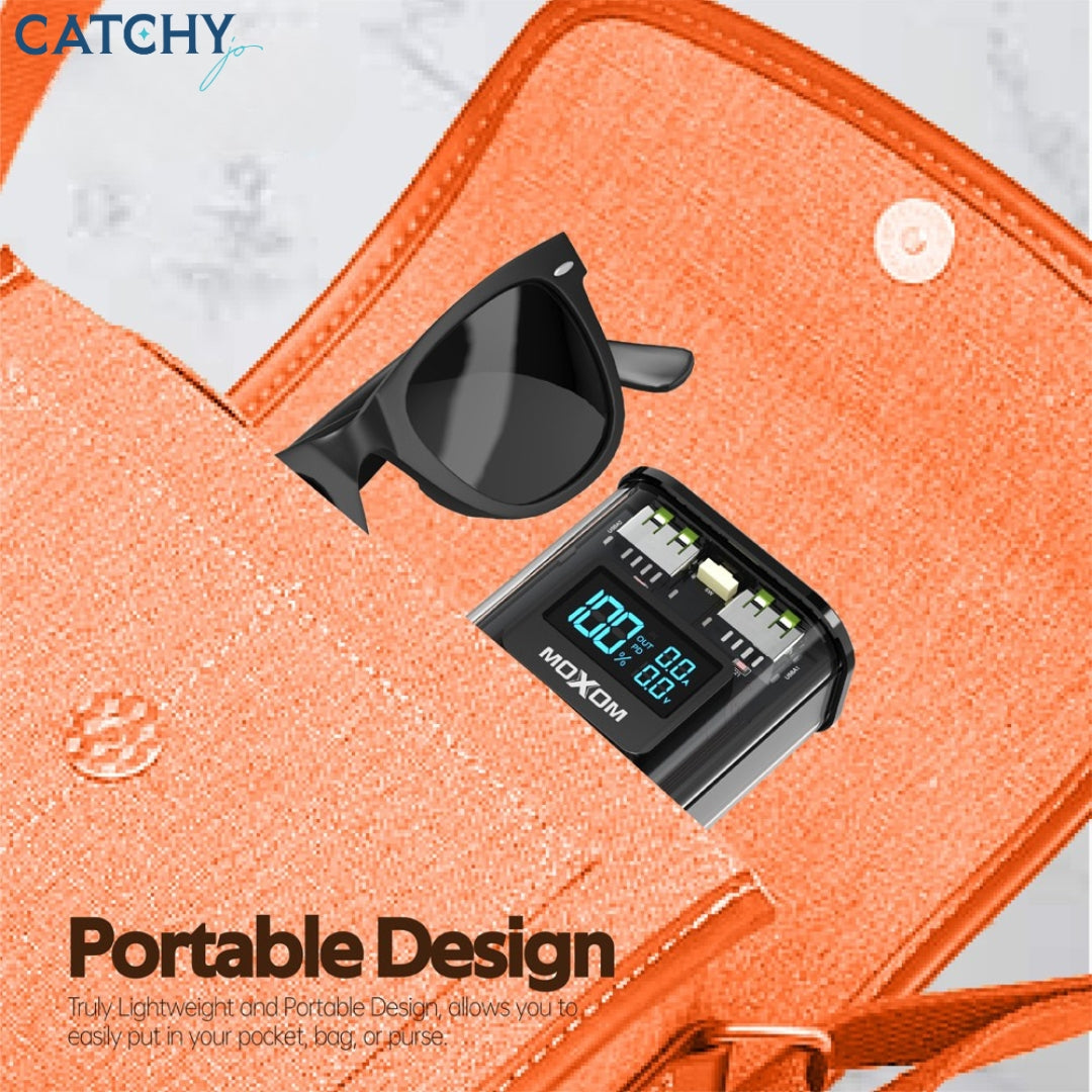 Moxom MX-PB80 Transparent LCD Powerbank (10000mAh)