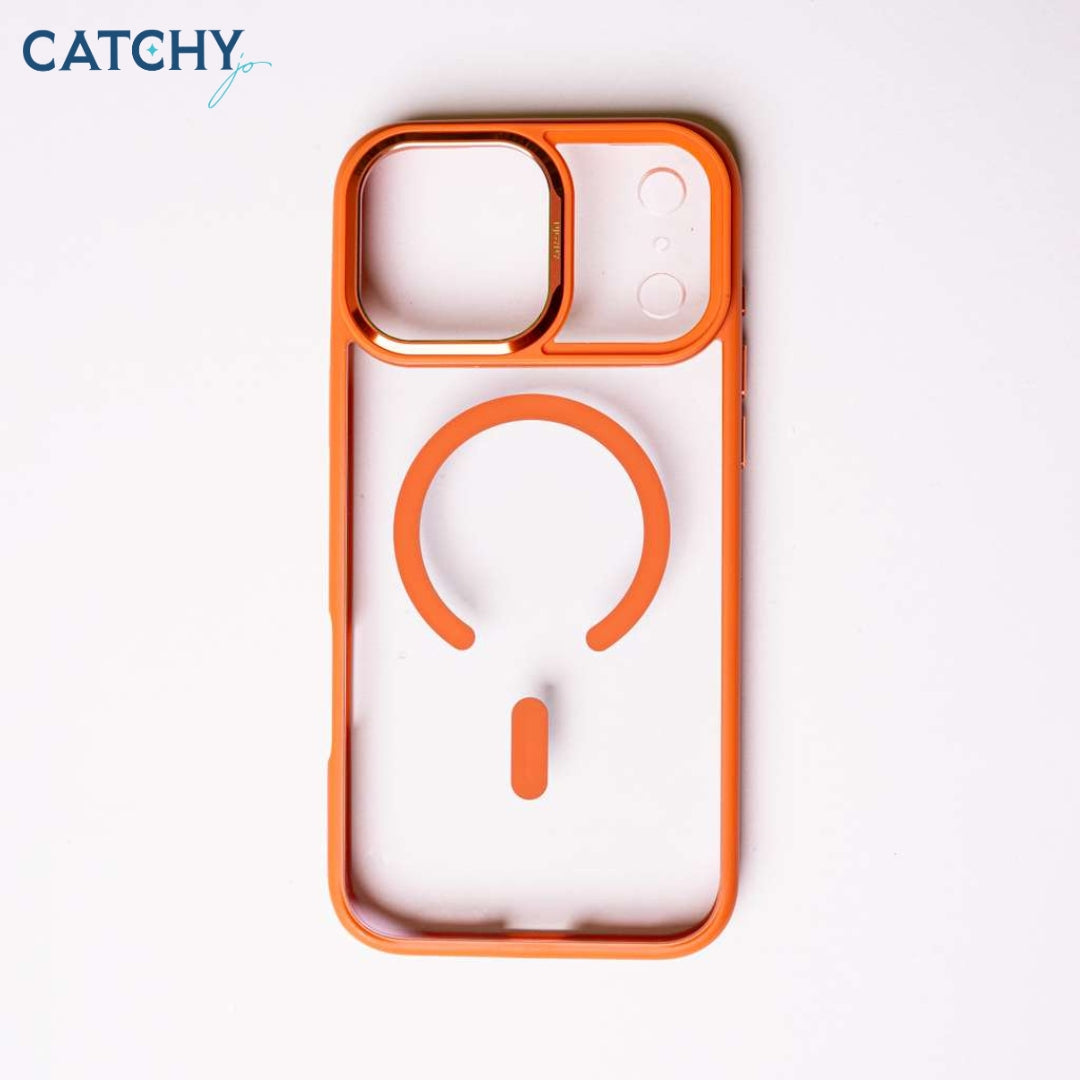 NJOYNY iPhone Clear Case With Colored Edges