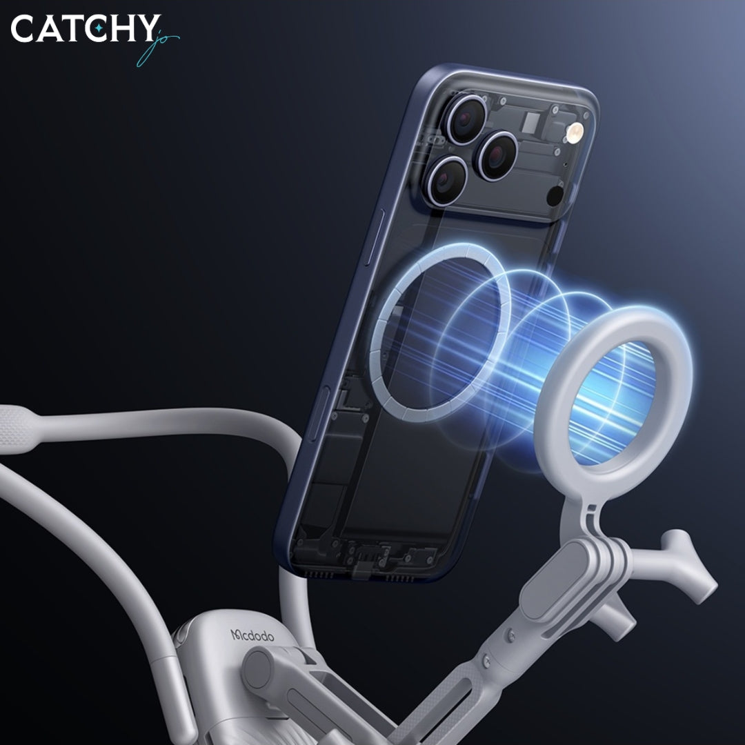 MCDODO NexLink Magnetic Neck Strap Phone Holder