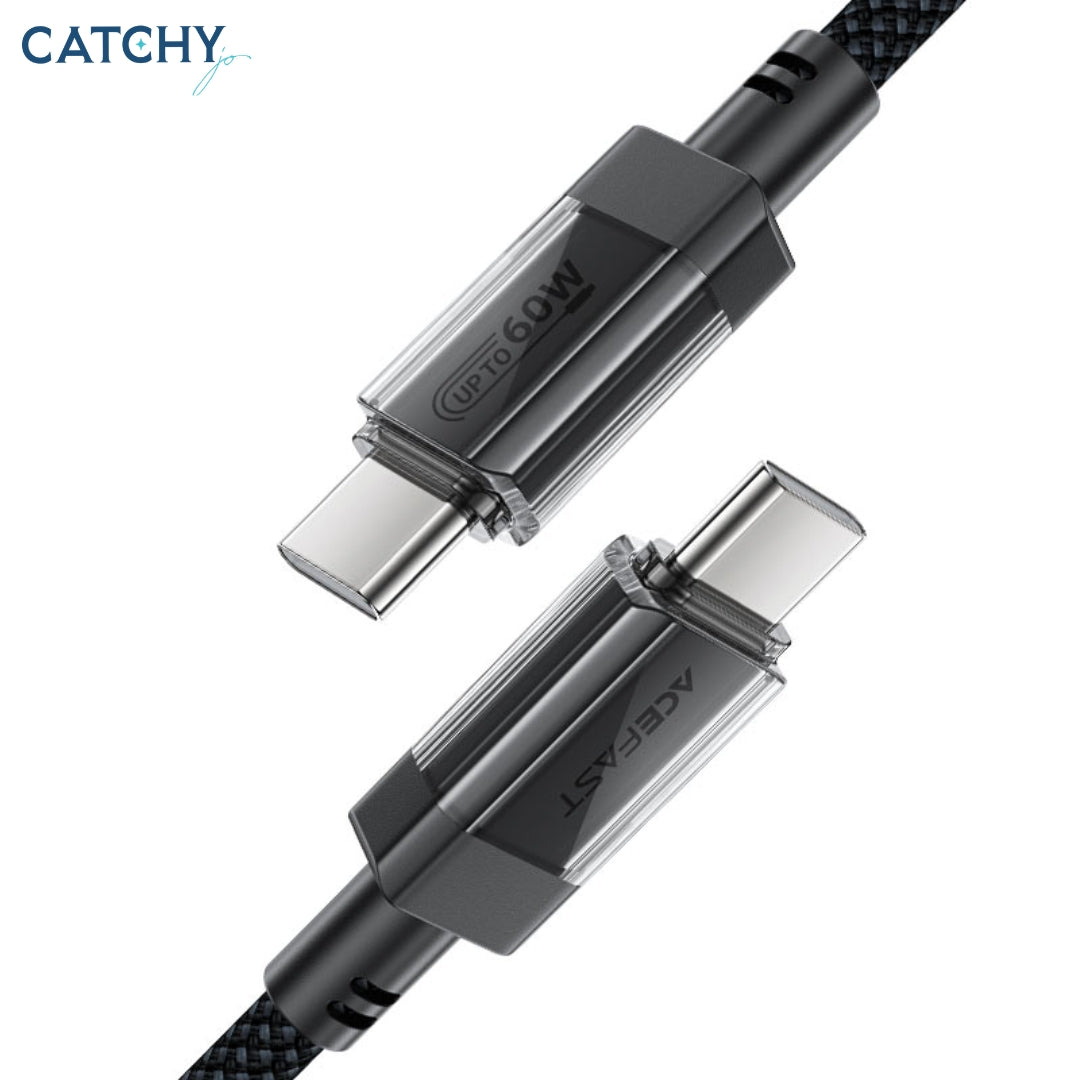 ACEFAST C12-03 Charging Data Cable USB-C To USB-C (60W)