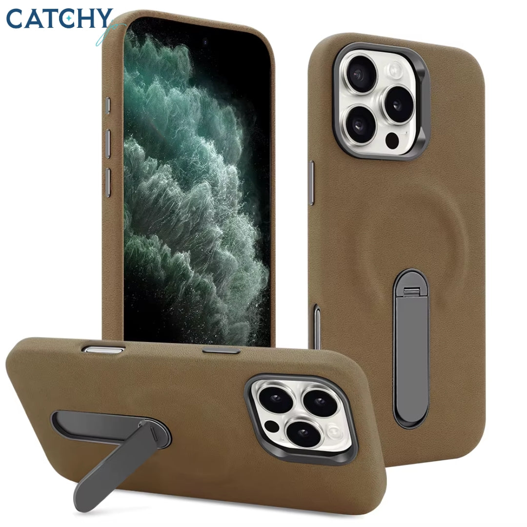 VIETAO Magnetic Leather iPhone Case