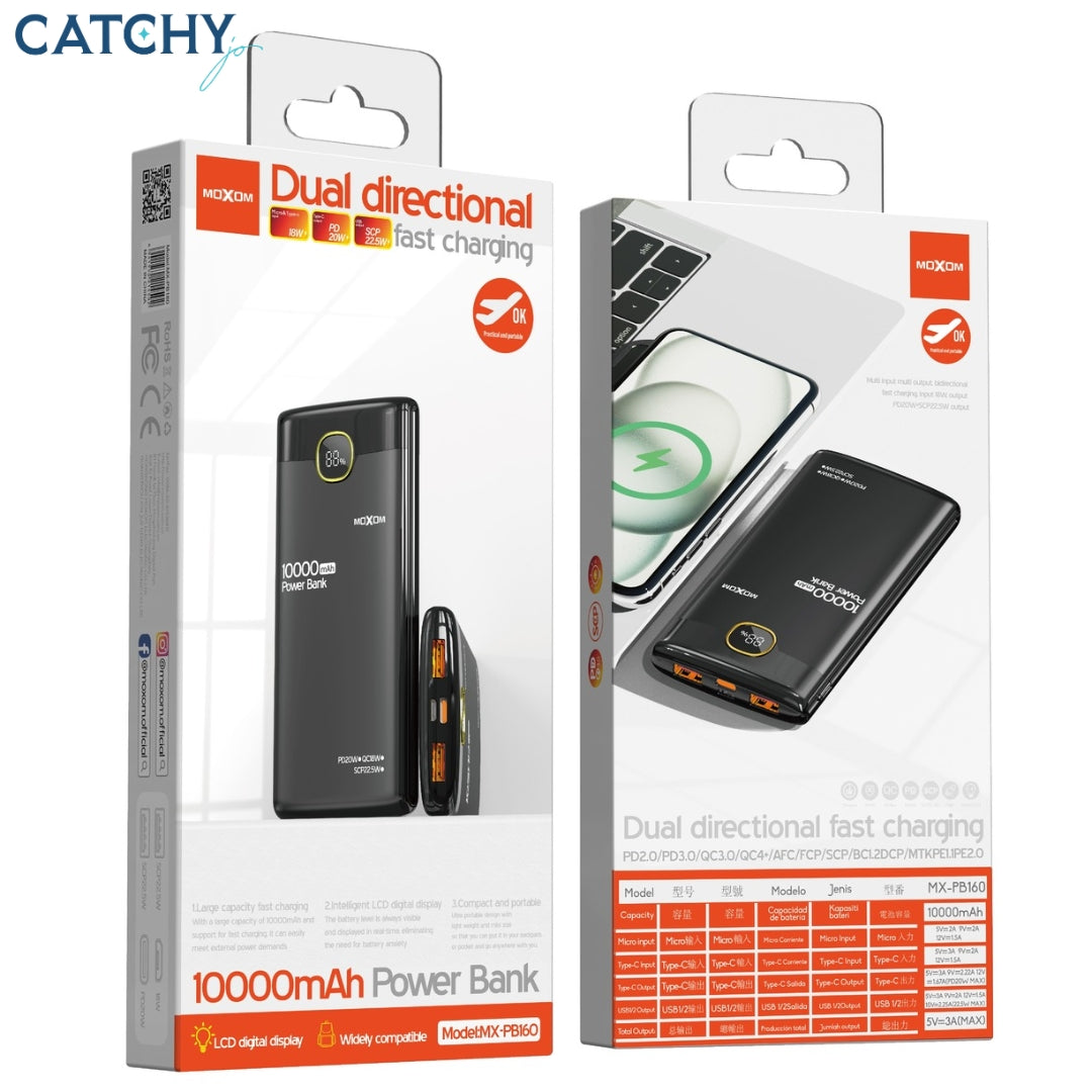 Moxom MX-PB160 Power Bank (10000mAh)