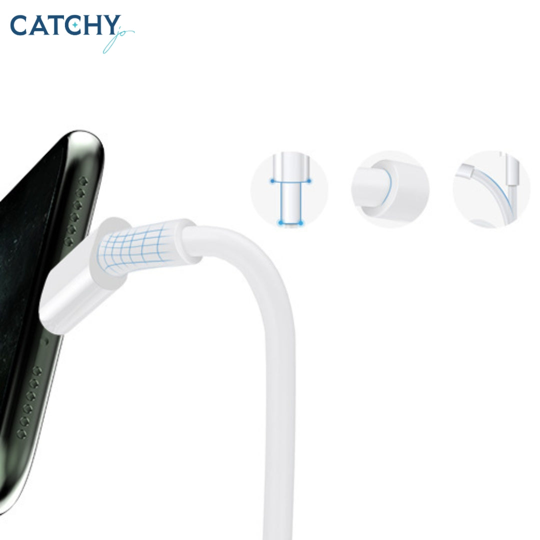 ROCKROSE IVORY CL Lightning To Type-C Charge & Sync Cable (1M)