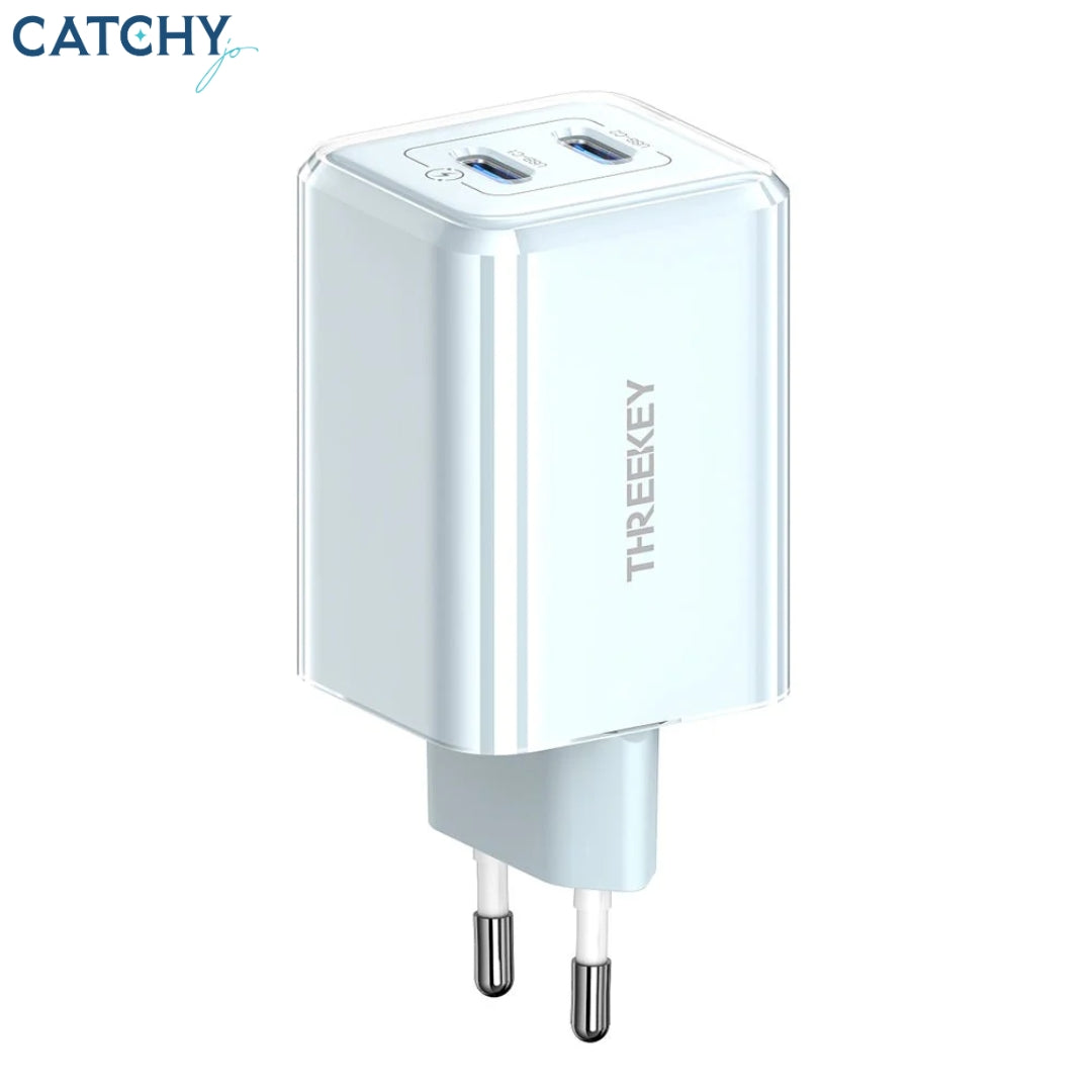 Threekey PD USB-C Fast Wall Charger Charging Adapter (35W)