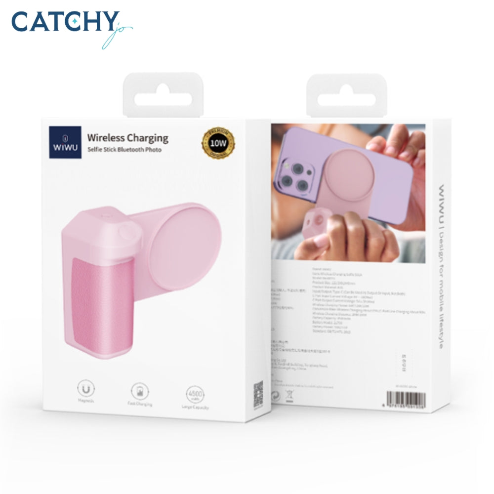WiWU W016 Wireless Charger Selfie Stick