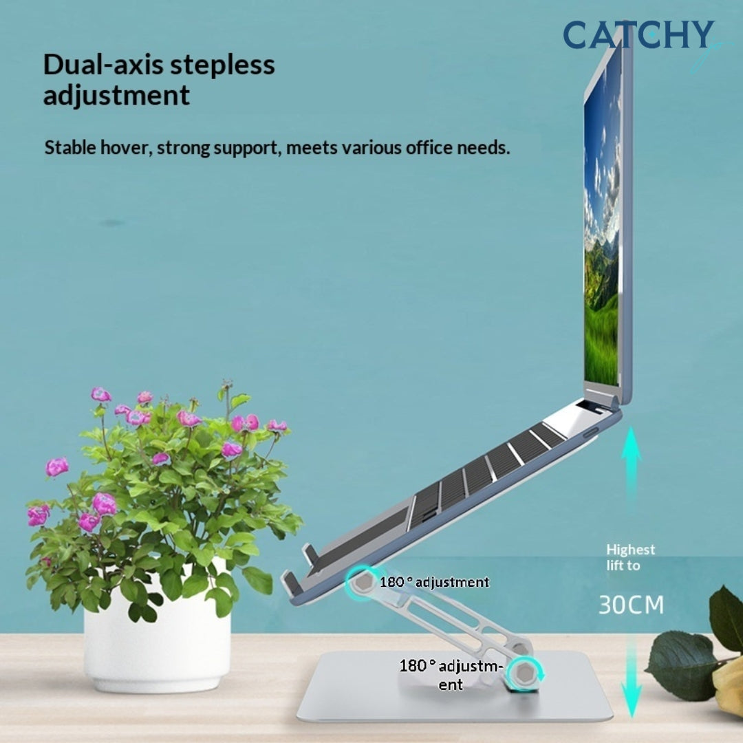 Luxury 360 Degree Rotating Aluminum Laptop Stand Holder