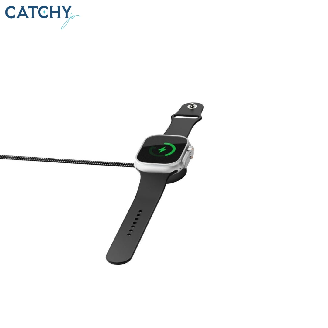 Powerology Braided Type-C Apple Watch Charger 1.2M (5W)