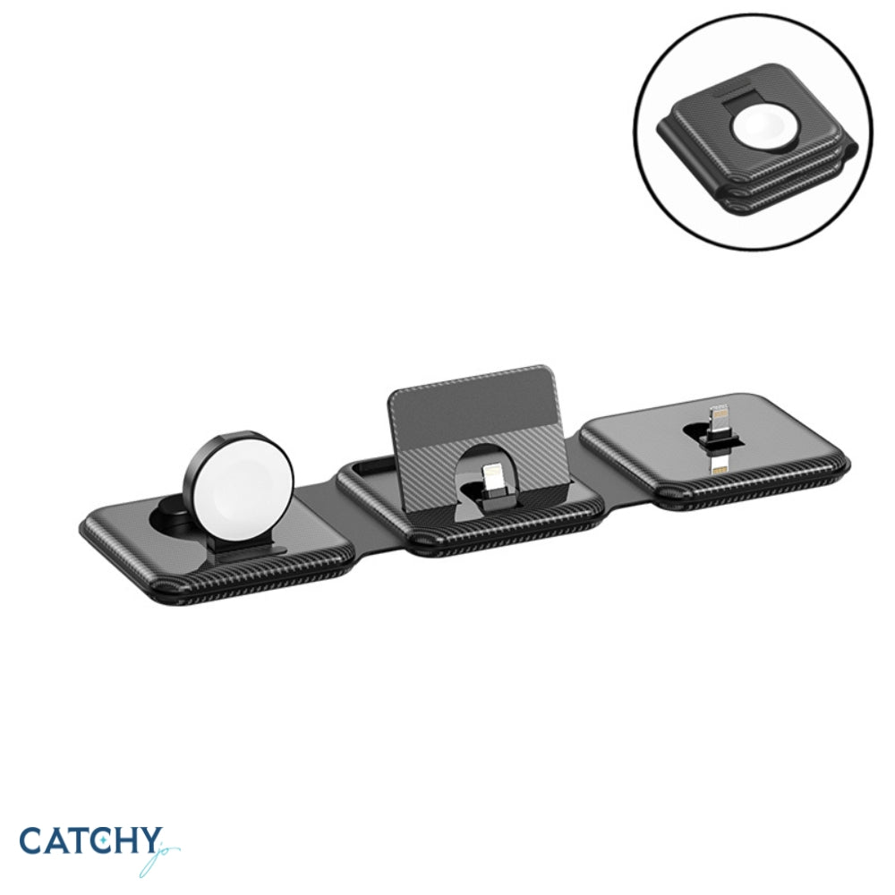 3 in 1 Magnetic Hybrid Charger Foldable Pad